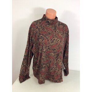 Jones New York Turtleneck Top Womens 3X